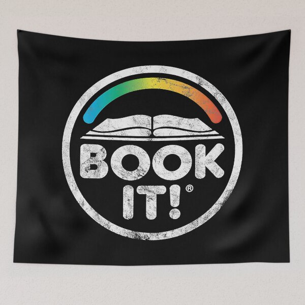 Artikelvorschau, Book It Childhood Retro 80s T-Shirt entworfen und verkauft von hotungmau2035.