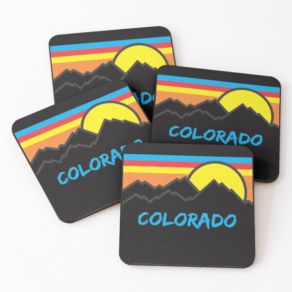 Item preview, Sunset Colorado Springs Mountains Trees Souvenir designed and sold by FazCreations.