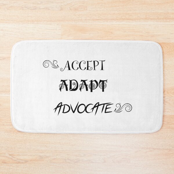Item preview, Accept Adapt Advocate designed and sold by ActRightToday.