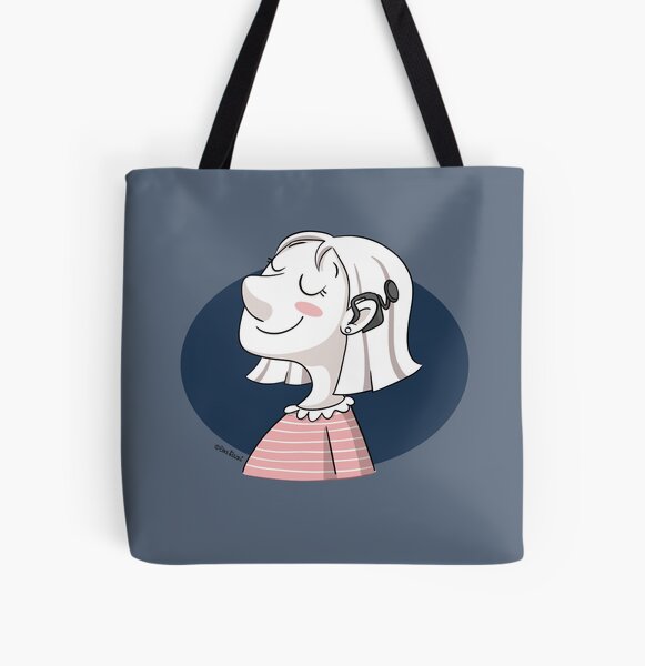 Implante coclear Bolsa estampada de tela