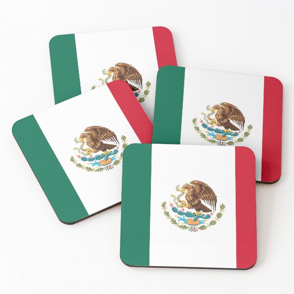 Item preview, Mexican Flag designed and sold by TinaJostDesigns.