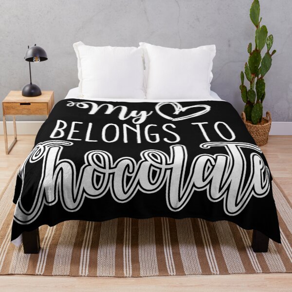 Item preview, My Heart Belongs To Chocolate Funny Valentine designed and sold by abiabo.