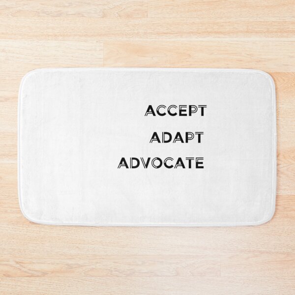 Item preview, Accept Adapt Advocate new designed and sold by ActRightToday.