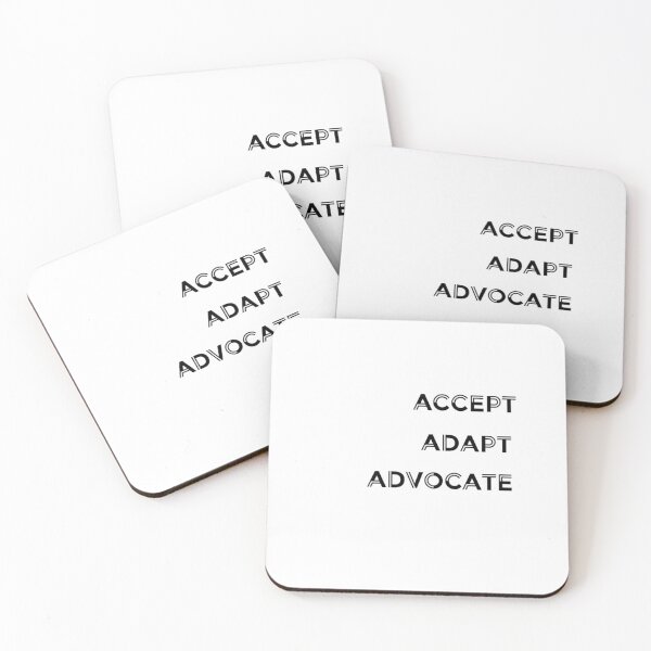 Item preview, Accept Adapt Advocate new designed and sold by ActRightToday.