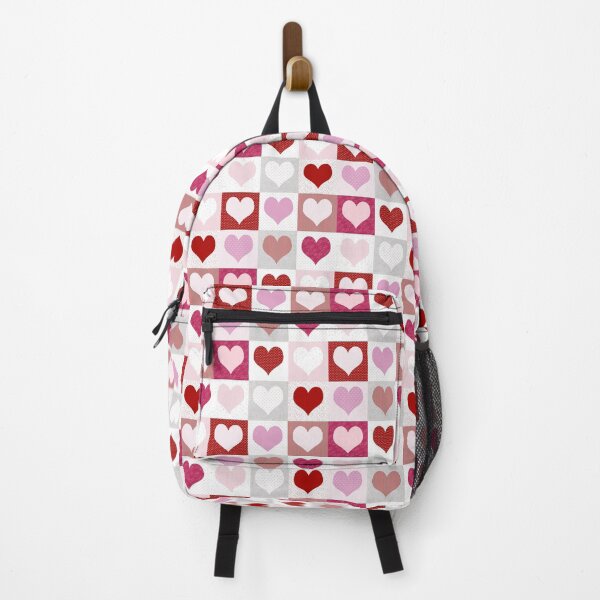 Item preview, Red and pink hearts patchwork for Valentine's designed and sold by Fibracreativa.