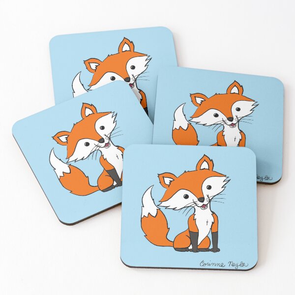Item preview, Happy Fox designed and sold by cnaylorart.