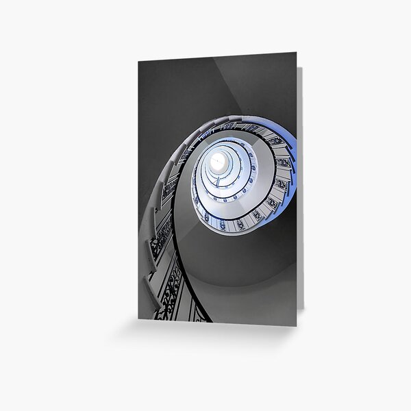 Architecture: Staircase Greeting Card