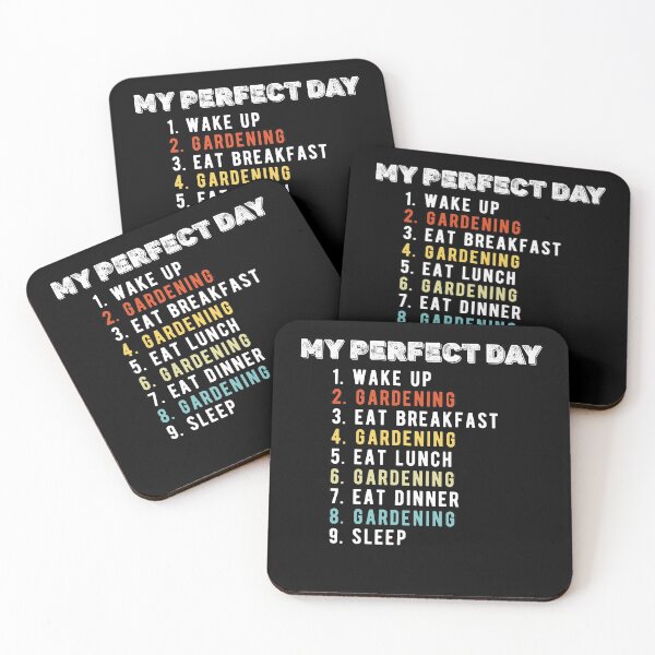 Item preview, My Perfect Day Gardening gardening garden nature cute plants flowers designed and sold by Noahlaz.