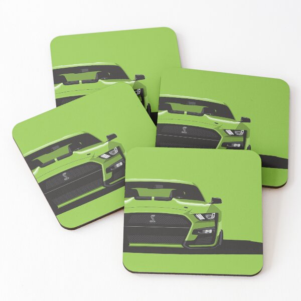 Item preview, Shelby GT 500 Grabber Lime designed and sold by toddeppe.