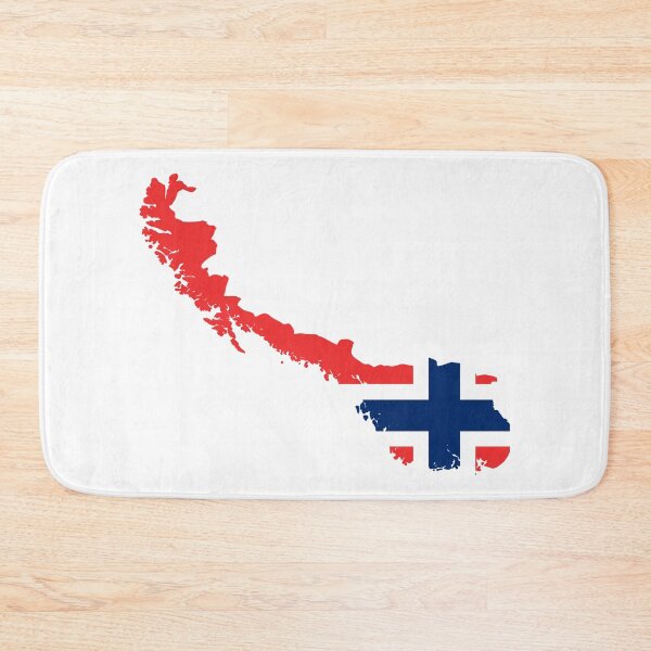 Item preview, Map of Norway, with Norwegian Flag designed and sold by LouiseFranksArt.