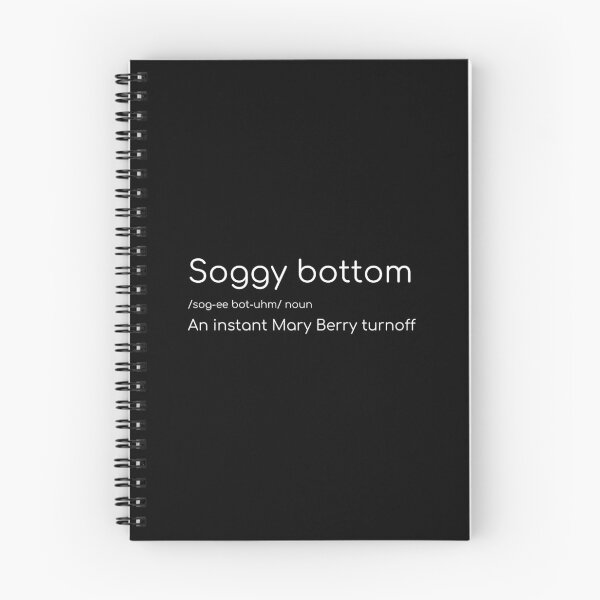 Item preview, Soggy Bottom Mary Berry dictionary meaning designed and sold by TheBritishShop.