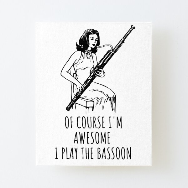 Bassoon Vintage Wall Art Redbubble