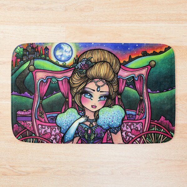 Item preview, Princess Off to the Ball in Decorative Carriage Fantasy Art designed and sold by hannahlynnart.