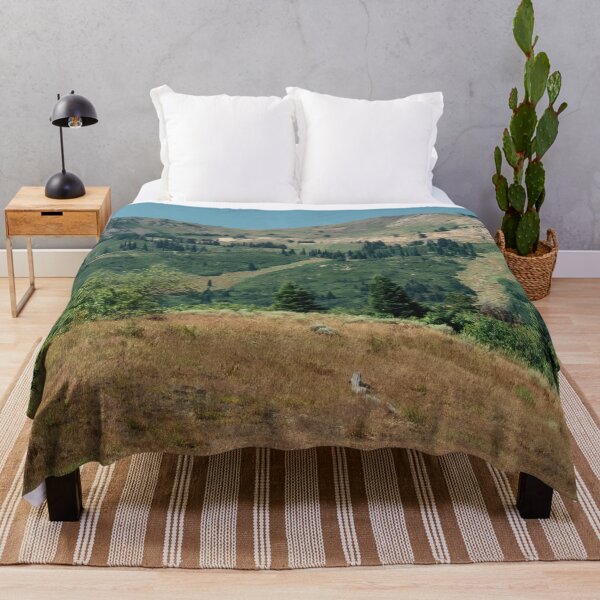 Item preview, Scenic mountain beauty with wild plants, trees, blue skies and clouds designed and sold by Ventures1.