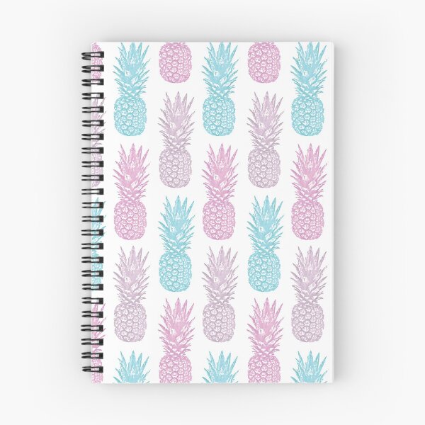 Item preview, Tropical Pineapples Pattern; Pastel, Pink, Turquoise, Fruit, Food designed and sold by KearonAlexandra.