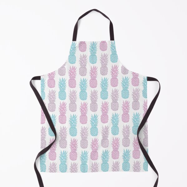 Item preview, Tropical Pineapples Pattern; Pastel, Pink, Turquoise, Fruit, Food designed and sold by KearonAlexandra.