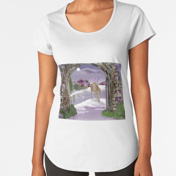Land of the Amethysts Premium Scoop T-Shirt