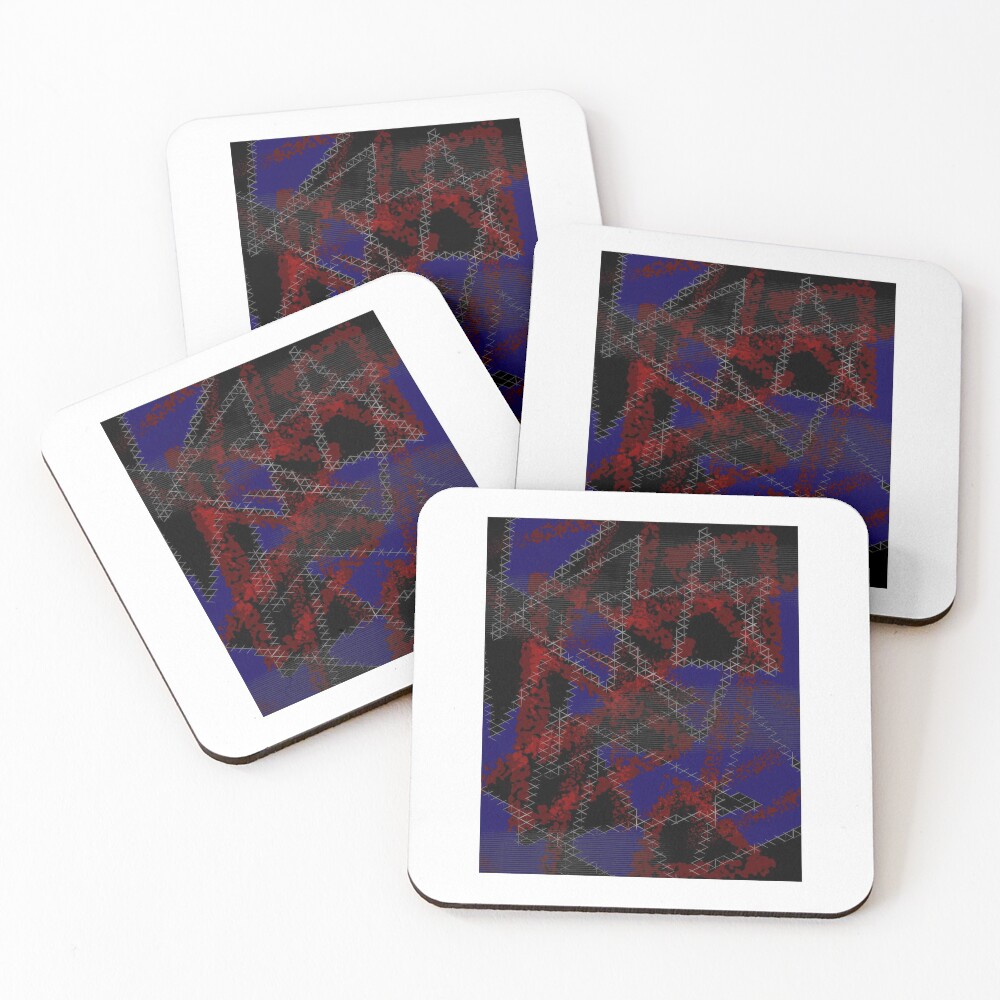 Item preview, Coasters (Set of 4) designed and sold by ChromaticAddict.