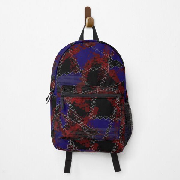 Item preview, Goth Triangle Stitches Abstract Geographic Pattern designed and sold by ChromaticAddict.