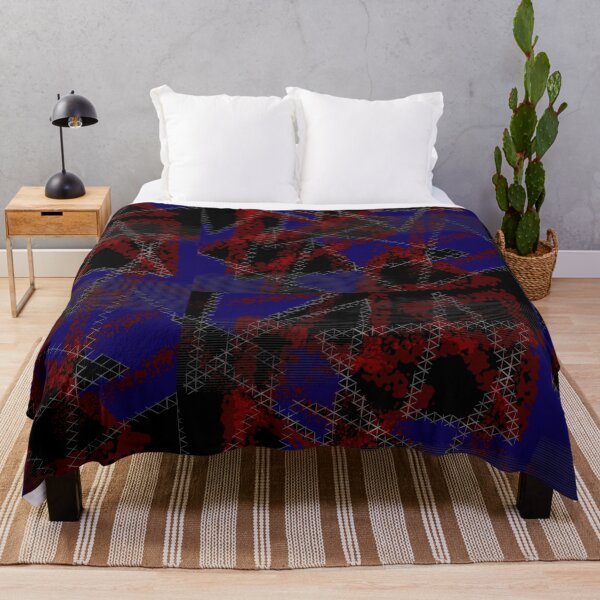 Item preview, Goth Triangle Stitches Abstract Geographic Pattern designed and sold by ChromaticAddict.