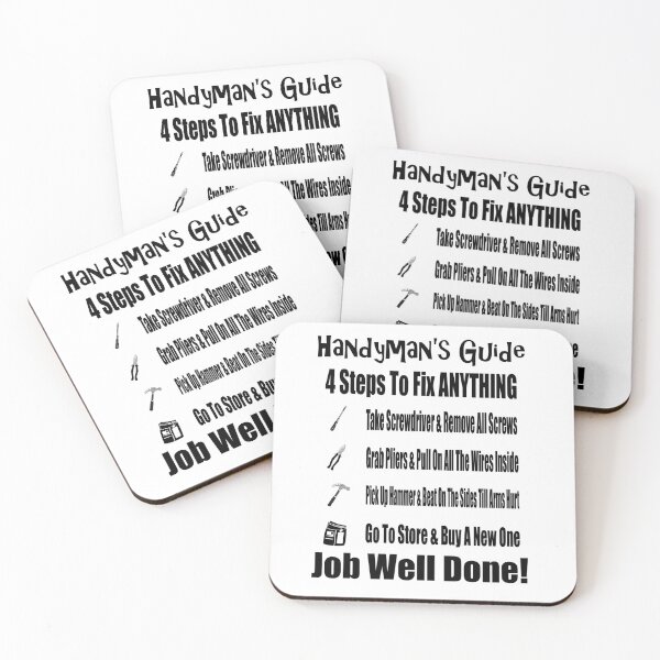 Item preview, Handyman's Guide designed and sold by AFordhamDesigns.