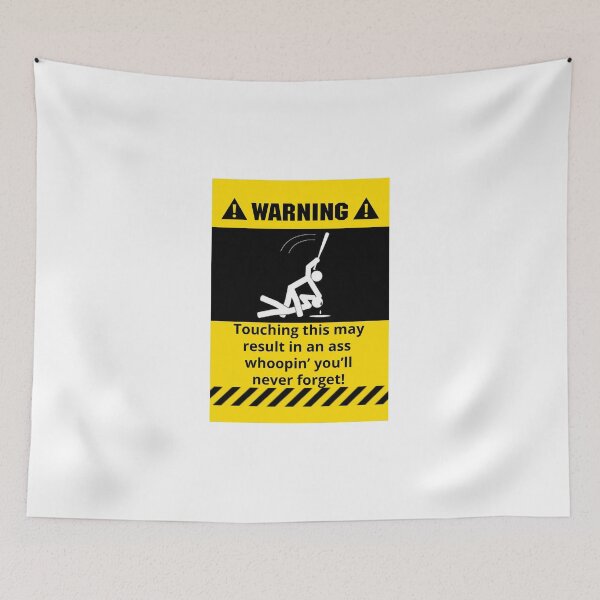 Item preview, Funny Warning Ass Whoopin designed and sold by Rott515.