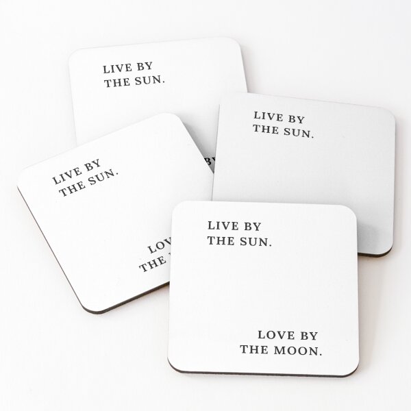 Item preview, Live by the Sun, Love by the Moon designed and sold by Magic Love Art Print.