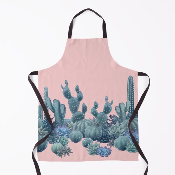 Item preview, Serenity Cacti on Rose Quartz Background designed and sold by Iker Paz Studio.
