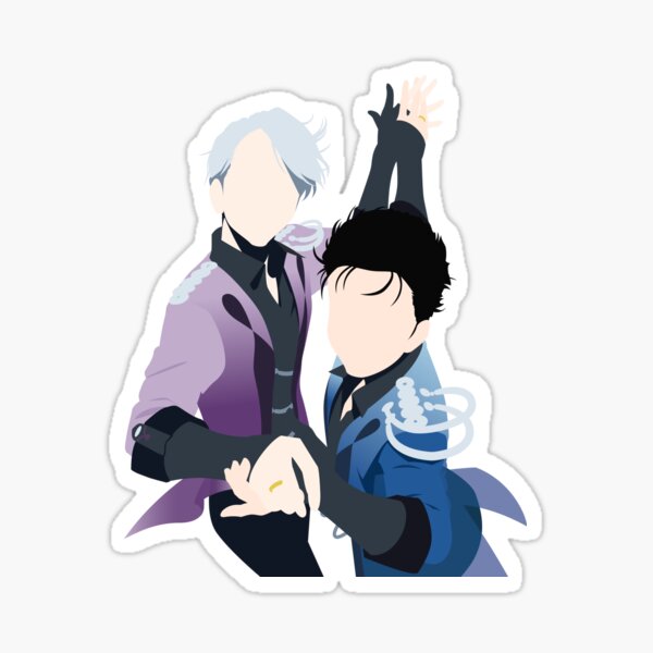 Yuri and Victor Sticker