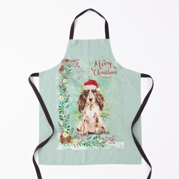 Item preview, Merry Christmas Cocker Spaniel designed and sold by Amanda-Lakey.
