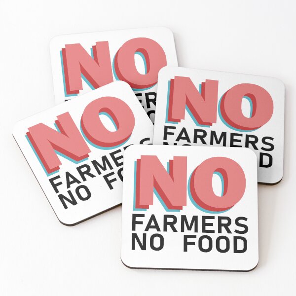 Item preview, No Farmers No Food T-shirt designed and sold by BasicWear.