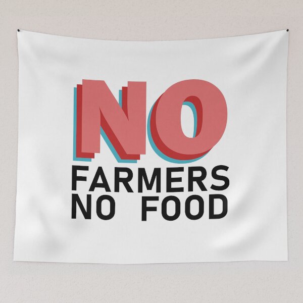Item preview, No Farmers No Food T-shirt designed and sold by BasicWear.