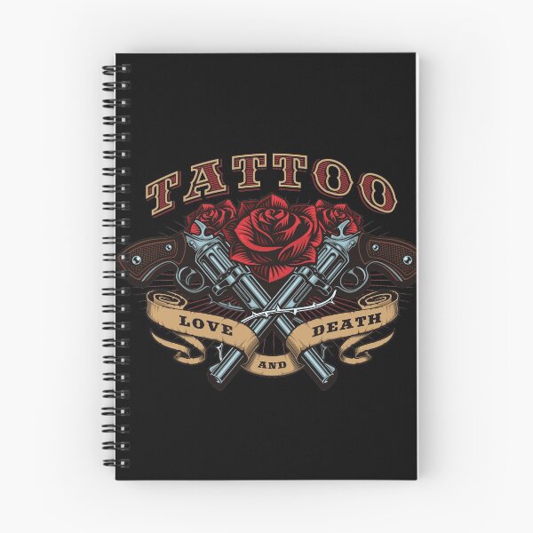Item preview, TATTOO Love and Death (Colored) designed and sold by ichtees.
