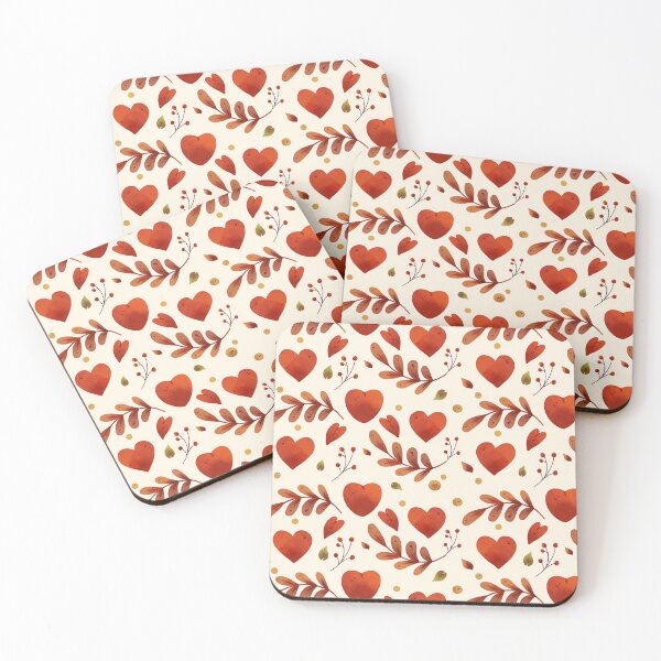 Item preview, Hearts and Leaves designed and sold by HikaryChan.