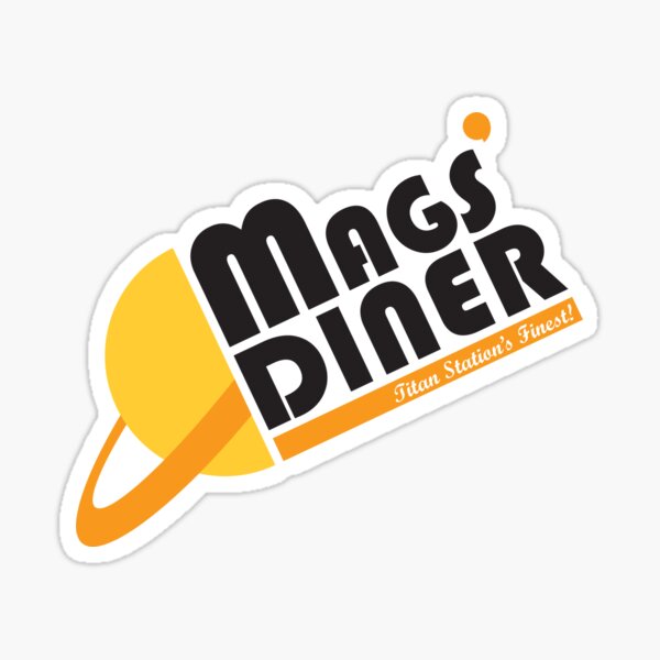 Mags' Diner Sticker