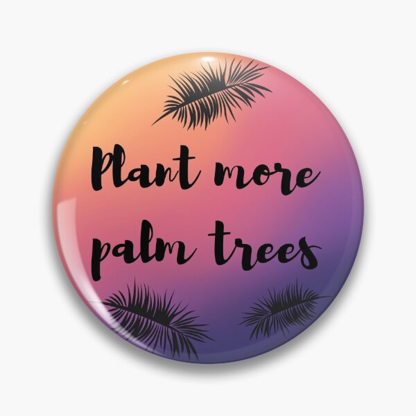 Item preview, Plant more palm trees - retro sunset with palm leaves designed and sold by AnnaMelekhina.