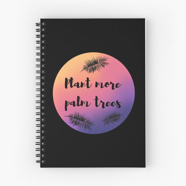 Item preview, Plant more palm trees - retro sunset with palm leaves designed and sold by AnnaMelekhina.