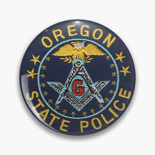 Item preview, Oregon State Police Freemason designed and sold by Lawrence Baird.