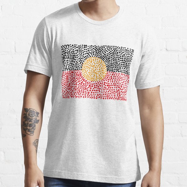 australian aboriginal flag t shirt