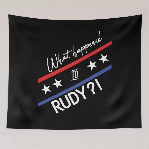 Item preview, What Happened to Rudy Giuliani USA America Politics designed and sold by OmmeDesigns.