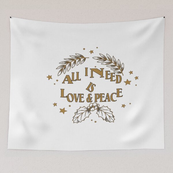 Item preview, All I Need Is Love And Peace designed and sold by Shirtssprea.