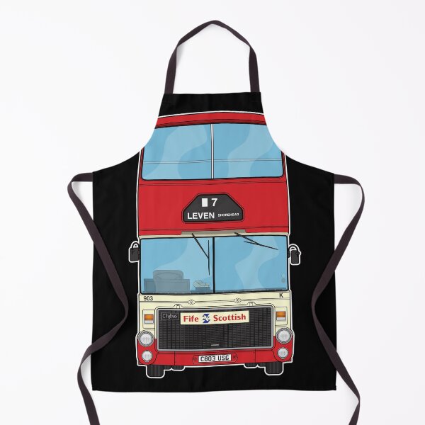 Item preview, Fife Scottish Ailsa Bus C803USG (903) LEVEN 80s 90s  Illustration designed and sold by BFXIII.