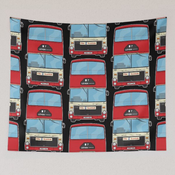 Item preview, Fife Scottish Ailsa Bus C803USG (903) LEVEN 80s 90s  Illustration designed and sold by BFXIII.