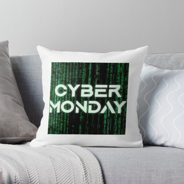 Cyber monday sales throw pillows