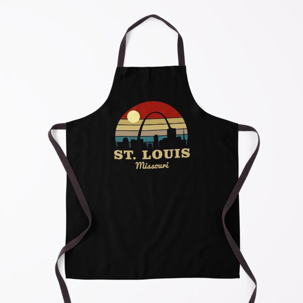 Item preview, St Louis Missouri Gateway Arch Vintage Sunset designed and sold by ThreadsNouveau.