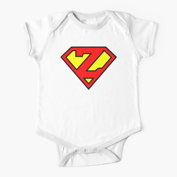 Letter Z | Super Letter Vol.1 Short Sleeve Baby One-Piece