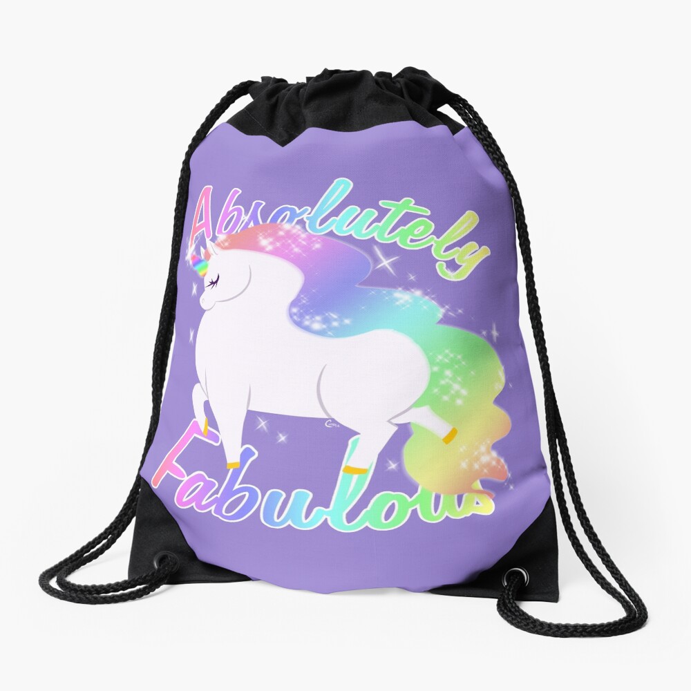 Absolutely Fabulous Drawstring Bag
