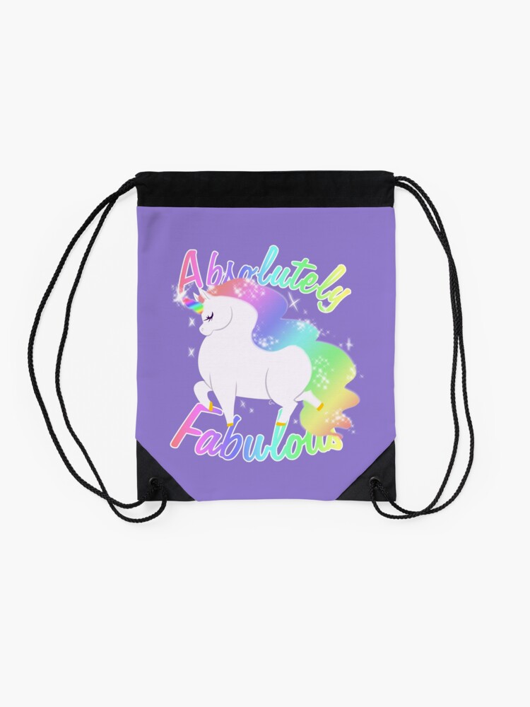 Alternate view of Absolutely Fabulous Drawstring Bag