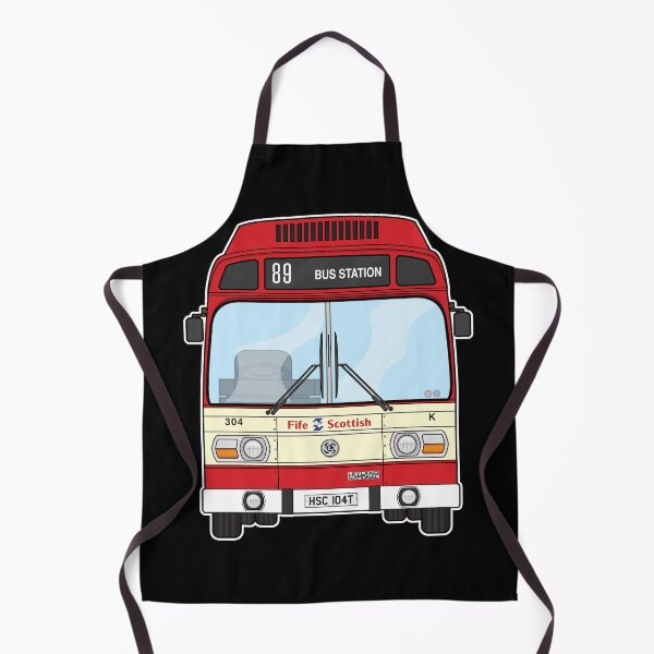 Item preview, Fife Scottish Leyland National Mk1 Bus HSC104T (304)  80s 90s  Illustration designed and sold by BFXIII.