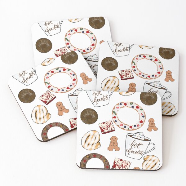 Item preview, Winter Christmas Holiday Dessert Person Pattern  designed and sold by scintillare.